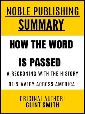 cover image of How the Word is Passed